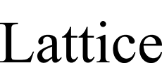 Lattice