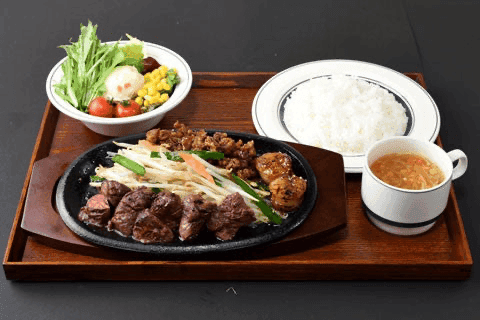 Teppanyaki Tenjin Hormon plus GOCHISOU